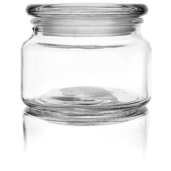 Dóza sklo s vrchnákom 0,38 l okrúhla (126490)