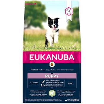 Eukanuba Puppy Small & Medium Lamb 2,5 kg (8710255168746)