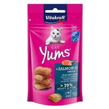 Vitakraft Cat pochúťka Yums losos 40 g (4008239288233)