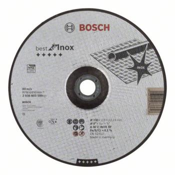 Bosch Accessories 2608603509 2608603509 rezný kotúč lomený  230 mm 22.23 mm 1 ks