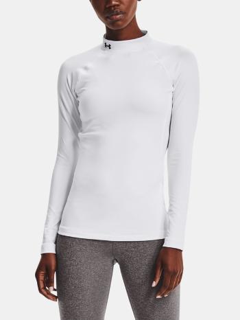 Under Armour UA CG Authentics Mockneck Tričko Biela