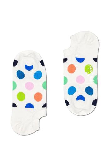 Ponožky Happy Socks biela farba
