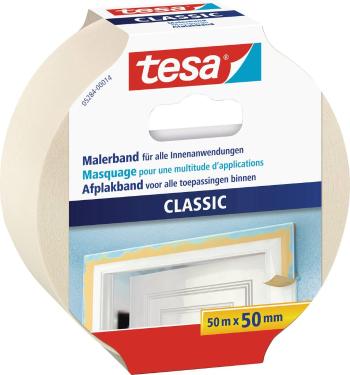 tesa PREMIUM CLASSIC 05284-00014-10 krepová lepiaca páska  béžová (d x š) 50 m x 50 mm 1 ks