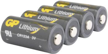 GP Batteries CR123A fotobatéria  CR-123A lítiová 1400 mAh 3 V 4 ks