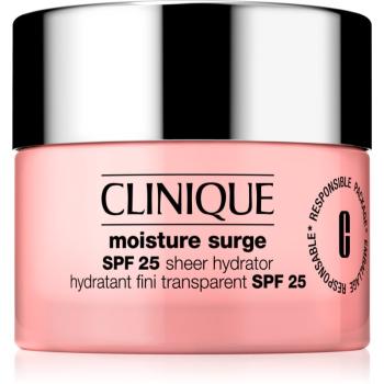 Clinique Moisture Surge™ SPF 25 Sheer Hydrator denný vyživujúci a hydratačný krém SPF 25 50 ml