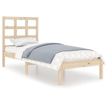 Rám postele masívne drevo 90 × 200 cm, 3105455