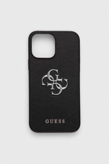 Puzdro na mobil Guess iPhone 13 Pro Max 6,7" čierna farba