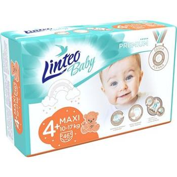 LINTEO Baby Prémium  MAXI+ (10 – 17 kg) 46 ks (8595686302958)