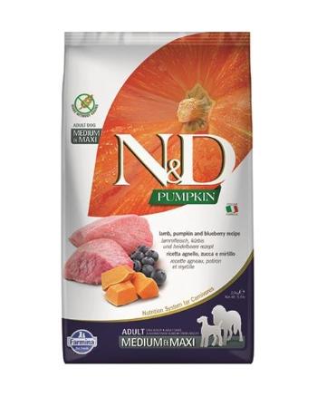 Farmina N&D dog PUMPKIN (GF) adult medium & maxi, lamb & blueberry 2,5kg