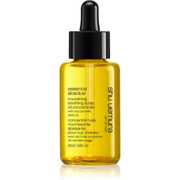 Shu Uemura Essence Absolue ukľudňujúce olejové sérum na vlasy a vlasovú pokožku 50 ml