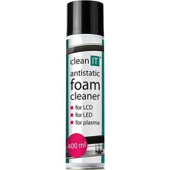 CLEAN IT antistatická čistící pěna na obrazovky 400 ml (CL-172)