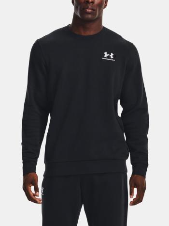 Under Armour UA Essential Fleece Crew Mikina Čierna