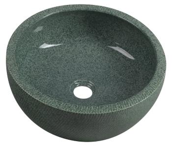 SAPHO - PRIORI keramické umývadlo, priemer 42cm, zelená PI013