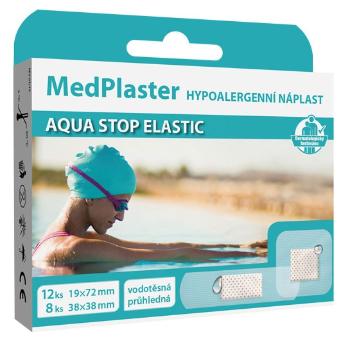 MedPlaster Náplasť Aqua stop elastic vodeodolná s vankúšikom 20ks 1 x 20 ks