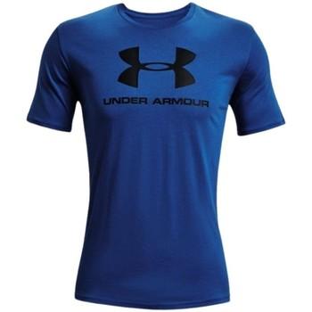 Under Armour  Tričká s krátkym rukávom Sportstyle Logo  Modrá