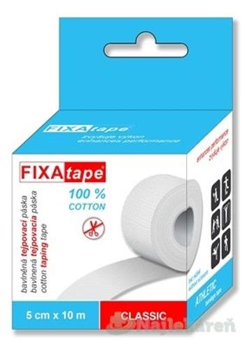 FIXAtape tejpovacia páska CLASSIC ATHLETIC, bavlnená 5cmx10m, 1ks