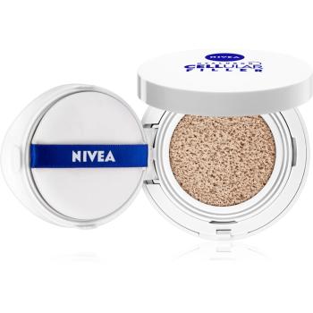 Nivea Hyaluron Cellular Filler Cushion make-up v hubke 3v1 odtieň 02 Medium 15 g