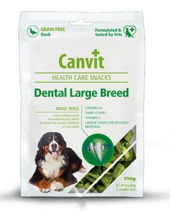 Canvit Snacks Dental Large Breed-Duck 250g