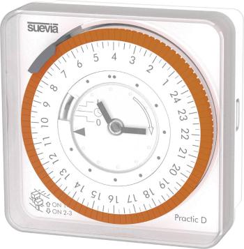 Suevia Practic D časovač na omietku analógový  230 V/AC 16 A/230 V