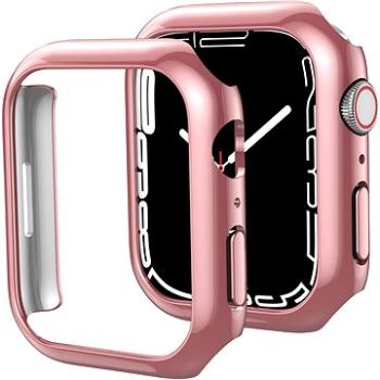 Ahastyle premium PC Matte electroplated na Apple Watch7 45mm rose gold 2 ks (WG59-D-45MM-rose-gold)