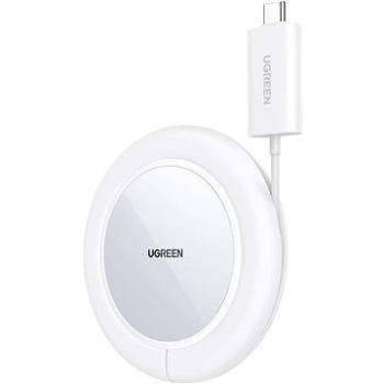 UGREEN 15 W Magnetic Wireless Charger (White) (40123)