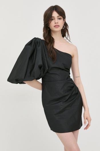 Šaty Pinko čierna farba, mini, priliehavá
