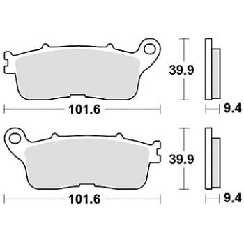 Braking brzdové doštičky (sinterová zmes CM56) (2 ks) M501 – 290 (M501-290)