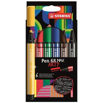 STABILO Pen 68 MAX - ARTY - 6 ks (4006381590006)