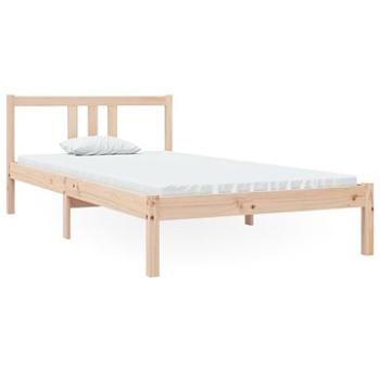 Rám postele masívne drevo 100 × 200 cm, 814874