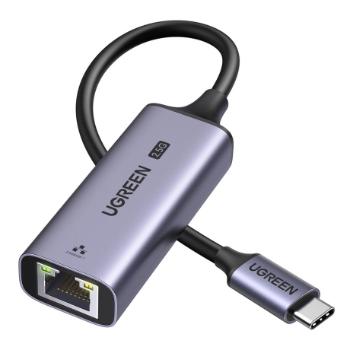 Ugreen CM648 sieťový adaptér USB-C / RJ45 2.5G, šedý