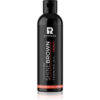 ByRokko Shine Brown Peach ochranný olej pre podporu opálenia 150 ml