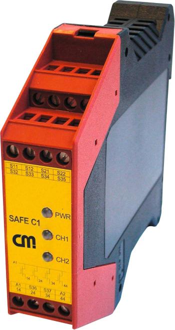 bezpečnostné relé SAFE C1 CM Manufactory Prevádzkové napätie: 24 V/DC    1 ks