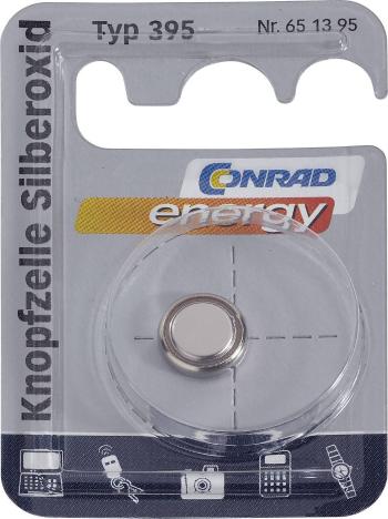 Conrad energy SR57 gombíková batéria  395 oxid striebra 55 mAh 1.55 V 1 ks