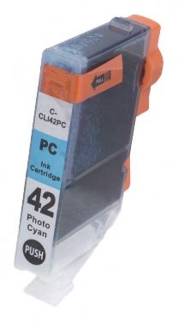 CANON CLI-42 PC - kompatibilná cartridge, foto azúrová, 14ml