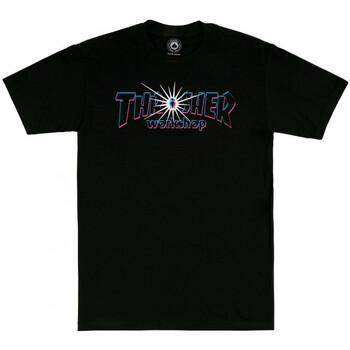 Thrasher  Tričká a polokošele T-shirt x aws nova  Čierna
