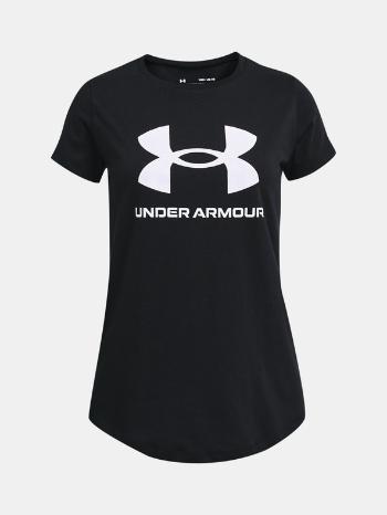 Under Armour Live Sportstyle Graphic SS Tričko detské Čierna