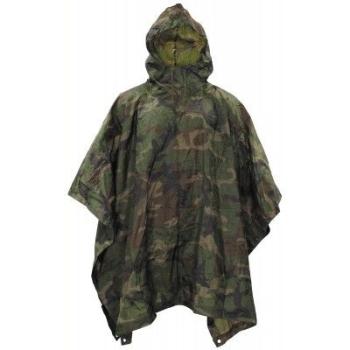 Pláštenka pončo camo