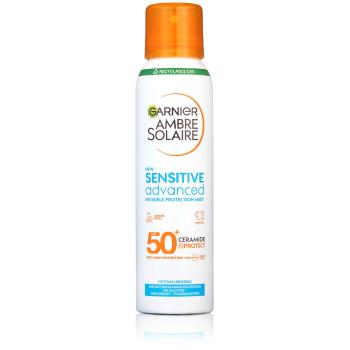 Garnier Ambre Solaire Sensitive Advanced ochranná pleťová hmla, veľmi vysoká ochrana, svetlá citlivá pokožka, SPF 50+, 150 ml