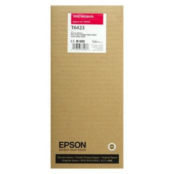 Epson T6423 purpurová (magenta) originálna cartridge