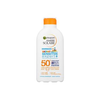 Garnier  Sensitive Expert Child Sun Milk + SPF50+  Opaľovacie krémy Other