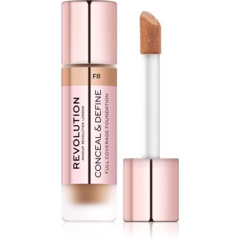 Makeup Revolution Conceal & Define krycí make-up odtieň F8 23 ml