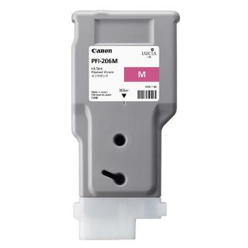 CANON PFI-206 M - originálna cartridge, purpurová, 300ml