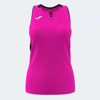 RANKING SLEEVELESS SHIRT FLUOR PINK BLACK L