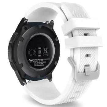 Huawei Watch GT3 46mm Silicone Sport remienok, White