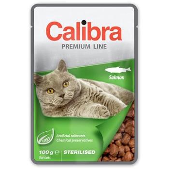 Calibra Cat  kapsička Premium Sterilised Salmon 100 g (8594062084822)