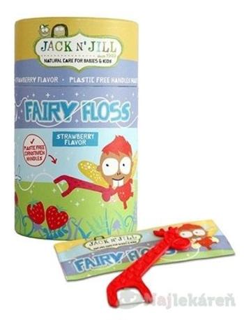 Jack N´Jill Dentálna niť pre deti FAIRY FLOSS príchuť jahoda 30 ks