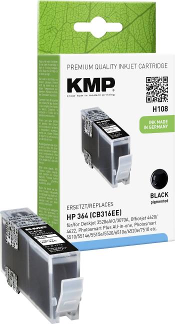 KMP Ink cartridge  kompatibilná náhradný HP 364 čierna H108 1712,8001