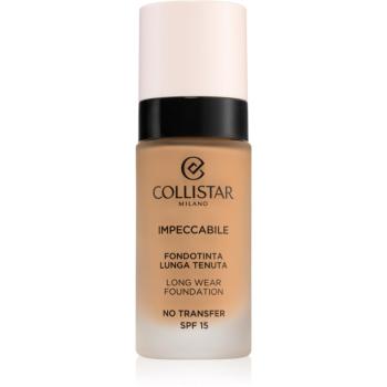 Collistar Impeccabile Long Wear Foundation dlhotrvajúci make-up SPF 15 5N Amber 30 ml