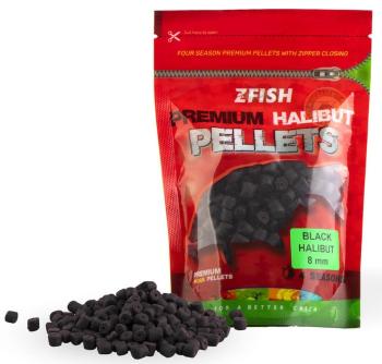 Zfish chytacie pelety premium halibut pellets black halibut 200 g - 8 mm