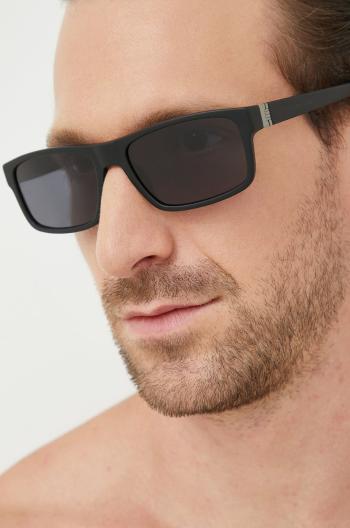 Slnečné okuliare Tommy Hilfiger pánske, čierna farba